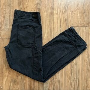 Prana faded black carpenter pants